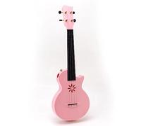 Custodia per Ukulele Tenore, Materiale in Fibra di Carbonio Leggero e Stabile Custodia per Ukulele con Chiodi per Coda per Ukulele da 24 Pollici o Piccola Chitarra (PINK)