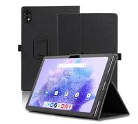 Custodia per UMIDIGI Active T1, 11 inch, Cover Tablet UMIDIGI Active T1, Copertura Protettiva Pieghevole con Supporto per Matita e Cinturino da Polso, Protezione Completa. (Nero)