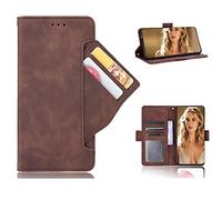 Custodia per Umidigi C2/C1 Max, per Umidigi C2/C1 Max Cover Portafoglio Pelle Sintetica con TPU, Supporto Stand, Chiusura Magnetica Slot Flip Case per Umidigi C2/C1 Max, Marrone