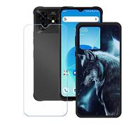 Custodia per Umidigi G5 Mecha, Silicone Case Sottile Cover TPU Caso Morbido Copertura + Pellicola Protettiva in Vetro Temperato per Umidigi G5 Mecha (6,6") - KE58
