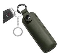 Custodia per unità | Borsa portatile per il trasporto - Custodia protettiva in pelle per scatola di protezione USB e portachiavi | Piccola borsa organizer per host con scomparti multipli