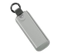 Custodia per unità - Custodia USB piccola in pelle PU, supporto cilindrico con attacco portachiavi | Scatola di protezione portatile per uso accessorio 'organizzazione dei dati di viaggio de