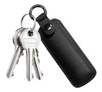 Custodia per unità flash, custodia per unità flash, supporto per chiavetta USB, custodia in pelle, versatile con anello portachiavi per chiavette USB, proprietario di auto