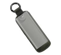 Custodia per unità flash USB - Custodia protettiva in pelle, design di fissaggio ad anello, custodia per supporto disco portatile con struttura in materiale resistente | Perfetta per organizzare le