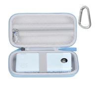 Custodia per VEGER per FOCHEW per Charmast per VRURC Caricabatterie portatile con cavi integrati e spina a muro 10000mAh Power Bank portatile - Borsa protettiva da viaggio per il trasporto (blu)