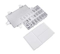 Custodia per vernice portatile Scatola per vernice idratante sigillata da 12/24 / 36 pozzetti per olio Acrilico Colori acquerello Rifornimenti d ' arte A tenuta stagna