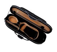 Custodia Per Violino 4/4 In Tela Nera Antiurto Anti-compressione Addensata Resistente All'usura Con Igrometro Professionale Custodia per Violino