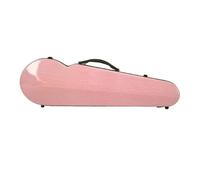 Custodia Per Violino BOX Da 4/4, Disco Rigido Triangolare E Doppia Cintura Posteriore In Fibra Di Carbonio, Resistenza Alla Compressione Durevole Custodia per strumento violino(Pink)