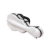 Custodia Per Violino Custodia for violino in fibra di carbonio 4/4 Scatola for a forma zucca Multicolor disponibile con borsa for spartiti Codice blocco(White Stripes)