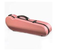 Custodia per Violino Custodia Rigida Professionale Per Violino Rosa 4/4 Impermeabile Resistente All'usura Con Igrometro Incorporato