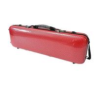 Custodia Per Violino In Fibra Di Carbonio Di Dimensioni 4/4 Scatola Per Violino Portatile Rettangolo Super Leggero Con Igrometro Professionale Custodia per Violino (Color : 04)