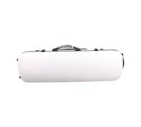 Custodia per violino portatile Custodia Per Violino 4/4 Con Interno In Velluto E Scomparto Per Accessori Per Viaggi E Regali(White)