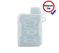 Custodia per Voopoo Drag Nano Kit 750mAh Custodia protettiva in gomma siliconica protettiva (trasparente)