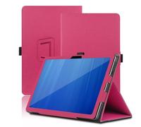 Custodia per Wacom Movinkpad Pro 14 14 Pollici, Cover Tablet Wacom Movinkpad Pro 14, Copertura Protettiva Pieghevole con Supporto per Matita e Cinturino da Polso, Protezione Completa. (Rosso)