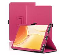 Custodia per Wacom One 12 11.6 Pollici, Cover Tablet Wacom One 12, Copertura Protettiva Pieghevole con Supporto per Matita e Cinturino da Polso, Protezione Completa. (Rosso)