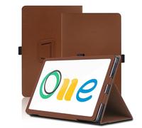 Custodia per Wacom One 13 Touch 13.3 Pollici, Cover Tablet Wacom One 13 Touch, Copertura Protettiva Pieghevole con Supporto per Matita e Cinturino da Polso, Protezione Completa. (Marrone)