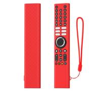 Custodia per Xiao-mi XMRM-P3, cover morbida in silicone, custodia protettiva antiscivolo con cordino (Red)