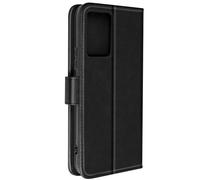 Custodia per Xiaomi 13 Lite copertina portacarte e funzione supporto nera