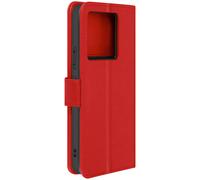 Custodia per Xiaomi 13T e 13T Pro copertina portacarte funzione supporto rossa