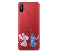 Custodia per Xiaomi Mi A2 - Mi 6X Ufficiale Lilo & Stitch - Angel & Stitch Bacio per proteggere il tuo cellulare. Custodia in silicone flessibile con licenza ufficiale Disney