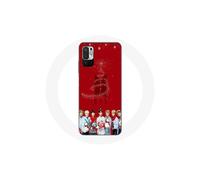 Custodia per Xiaomi Poco M3 Pro BTS Bangtan Boys Sfondo Rosso Regalo di Natale 2023