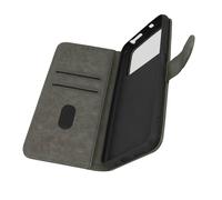 Custodia per Xiaomi Poco M4 Pro copertina portacarte funzione supporto Grigia