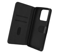 Custodia per Xiaomi Redmi 10A, Portacarte e Funzione Supporto Nera