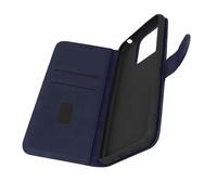 Custodia per Xiaomi Redmi 10C, Portacarte e Funzione Supporto Blu Notte