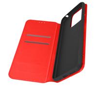 Custodia per Xiaomi Redmi 10C Portafoglio Supporto Video Rossa