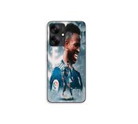 Custodia per Xiaomi Redmi 13C 5G Vinicius JR Real Madrid Wallpaper Blu Maniacase