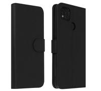 Custodia per Xiaomi Redmi 9C portadocumenti Funzione Supporto nero