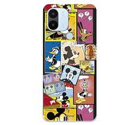 Custodia per Xiaomi Redmi A1 Ufficiale di Classic Disney, Mickey Comic per proteggere il tuo cellulare Cover per Xiaomi in Silicone Flessibile con Licenza Ufficiale di Classic Disney