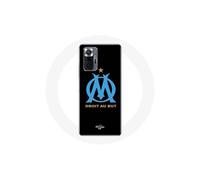 Custodia per Xiaomi Redmi Note 10 Pro - Olympique de Marseille - Silicone Morbido - Nero - Unisex - Adulto
