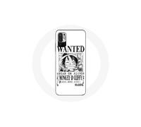 Custodia per Xiaomi Redmi Note 10T 5G One Piece Manga poster di ricerca Bianca