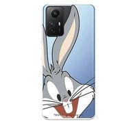 Custodia per Xiaomi Redmi Note 12S Ufficiale Warner Bros Bugs Bunny Silhouette per proteggere il tuo cellulare. Cover per Xiaomi in silicone trasparente flessibile con licenza ufficiale di Looney