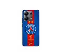 Custodia per Xiaomi Redmi Note 13 4G Logo PSG Campione doppia leggenda nike rossa e blu Maniacase