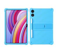 Custodia per Xiaomi Redmi Pad Pro/Poco Pad 12.1", Blackview OSCAL ELITE 1 Tablet da 12,1 pollici con cavalletto PC, silicone morbido, lavabile, angoli ispessiti antiurto, blu cielo