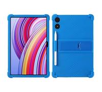 Custodia per Xiaomi Redmi Pad Pro/Poco Pad 12.1", Blackview OSCAL ELITE 1 Tablet da 12,1 pollici con cavalletto PC, silicone morbido, lavabile, angoli ispessiti antiurto, blu