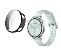 Custodia per Xiaomi Watch S4 41 mm Smartwatch Custodia, 360° Rotonda PC Case Hard PC Paraurti Case Case Case Smart Cover (Nero)