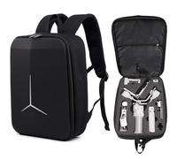 Custodia per zaino per DJI RS 4 Mini, borsa da trasporto custodia da viaggio custodia protettiva EVA organizzatore portatile per RS4 Mini stabilizzatore cardanico accessori combo protezione completa