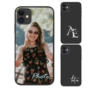 Custodia Personalizzata Compatibile con Apple iPhone 11 2019 - Foto Personalizzata Immagine Logo Testo Cover per Telefono, Protettiva in Silicone TPU, Custodie Sottili Morbide Antiurto Regalo Unico