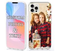 Custodia personalizzata personalizzata per iPhone 15, custodia resistente all'usura per 16 iPhone Case 14 Plus 16 15 Pro 13 Mini 12, regali di compleanno per fidanzata, da figlia