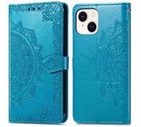 Custodia port carte Mandala adatta per Apple iPhone 15
