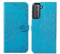 IMOSHION port carte Mandala Cover per Samsung Samsung Galaxy S21, Turchese