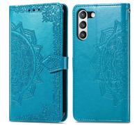 IMOSHION port carte Mandala Cover per Samsung Samsung Galaxy S21 FE, Turchese