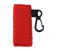 Custodia porta balsamo per labbra, portachiavi porta rossetto - Portachiavi con custodia Lip Glaze da donna - La custodia leggera per rossetti si adatta a rossetti a tubo tondo e quadrato standard, lu
