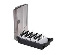 Custodia porta biglietti da visita, custodia per carte | Porta carte di grande capacità,Organizer per biglietti da visita multifunzionale con linguette dalla A alla Z, grande scatola per biglietti da