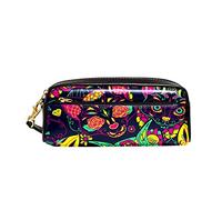 Custodia Porta Cancelleria Miss Rabbit With Flower Portapenne Astuccio Con Scomparti Astuccio Durevole Trucco Borsa Per Università Ufficio Ragazze