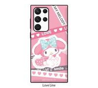 Custodia porta card Sanrio Love Line per Galaxy S23 S22 S21 Ultra Plus...