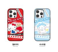 Custodia porta card Sanrio Love Line per Galaxy S23 S22 S21 Ultra Plus made i...